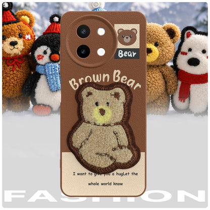 Pikkme brown mobile back cover for Vivo Y58/T3x/Y200i 5G – photo 7