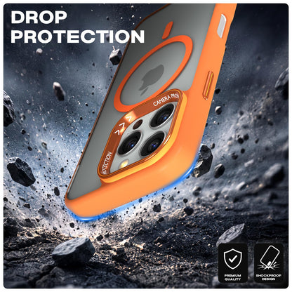 iPhone 16 Pro MagSafe back cover in orange mag-safe by Pikkme – photo 6