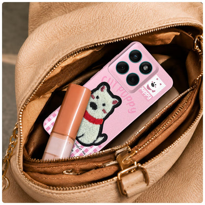 Pink Plush Patch phone cover for Moto Edge 60 Pro 5G – Pikkme – photo 5
