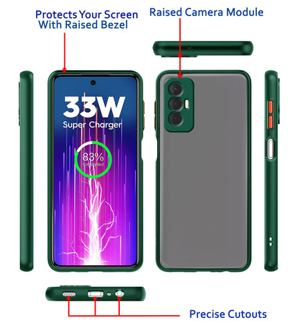 Pikkme green Hybrid mobile back cover for Tecno Spark 8 Pro – photo 4