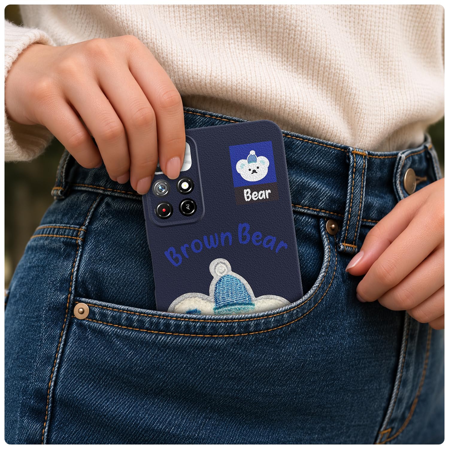 Pikkme blue back cover for Redmi Note 11T/Poco M4 Pro 5G – photo 4