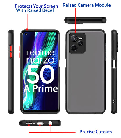 Black mobile back cover for Realme Narzo 50A Prime – Pikkme – photo 4