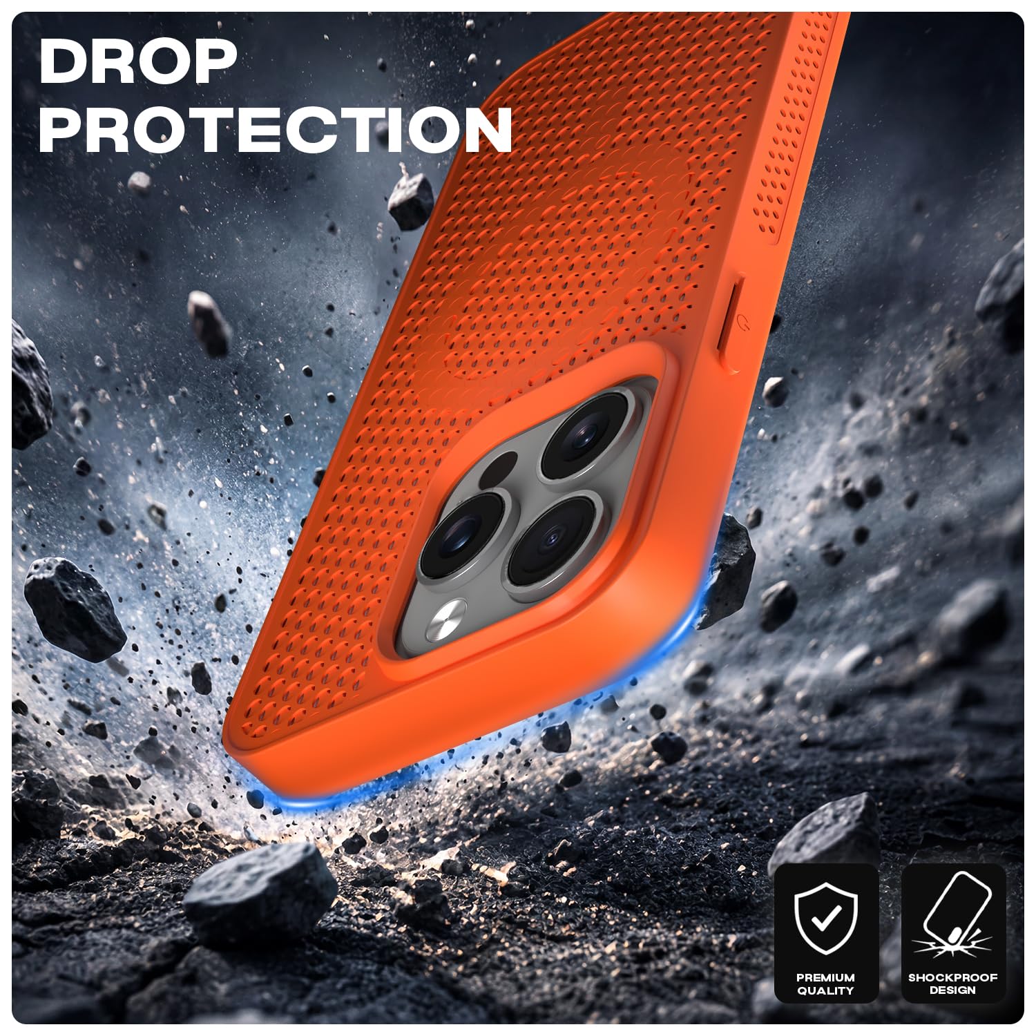 Pikkme iPhone 16 Pro Max MagSafe orange phone cover – photo 4