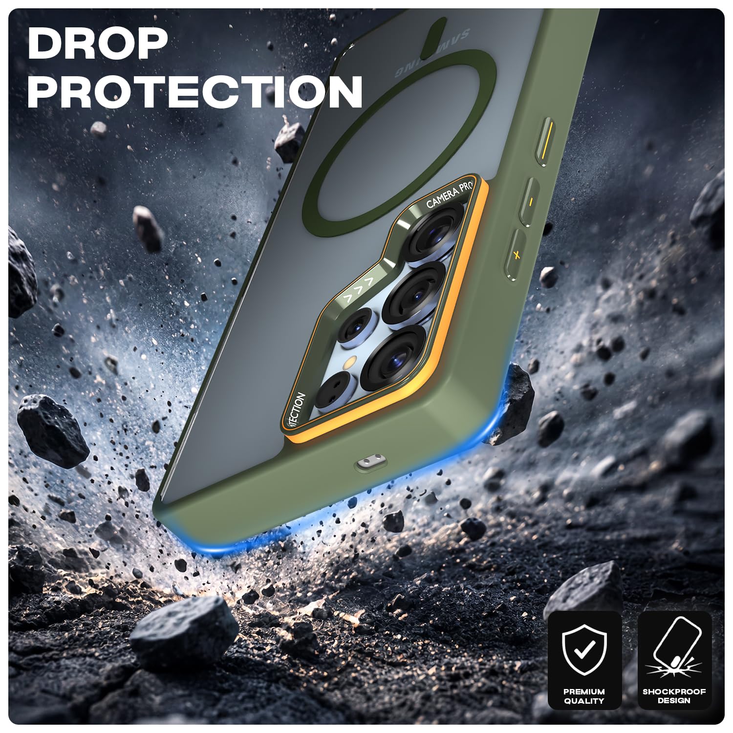 Pikkme Samsung S25 Ultra 5G green mag-safe back cover – photo 6