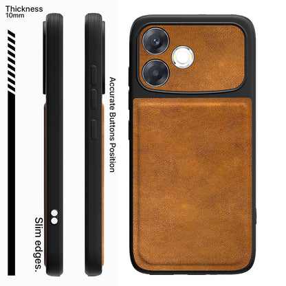 Brown Leather mobile cover for Oppo F33 Pro 5G – Pikkme – photo 3