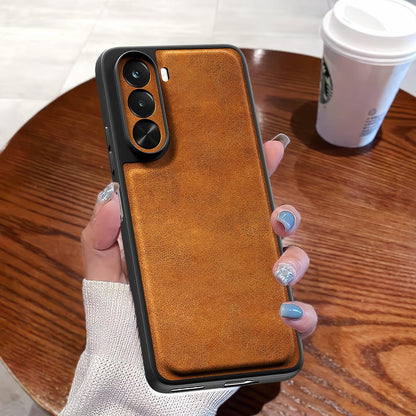 Pikkme brown Leather back cover for Realme P4x 5G – photo 7