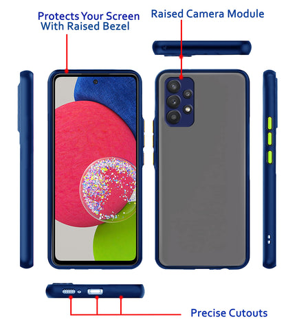 Pikkme blue Hybrid mobile cover for Samsung A53 5G – photo 3