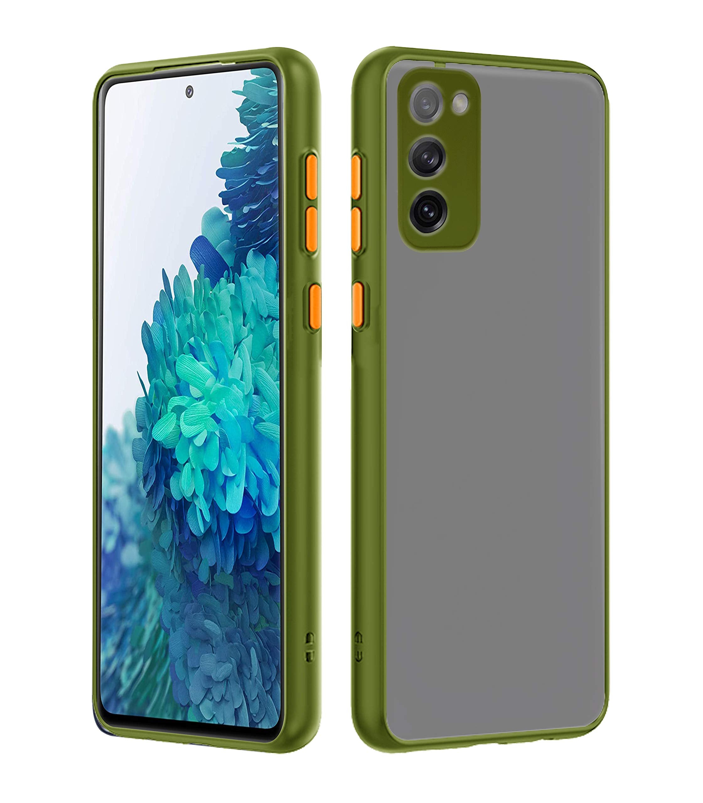 Samsung S20 FE phone cover in green by Pikkme