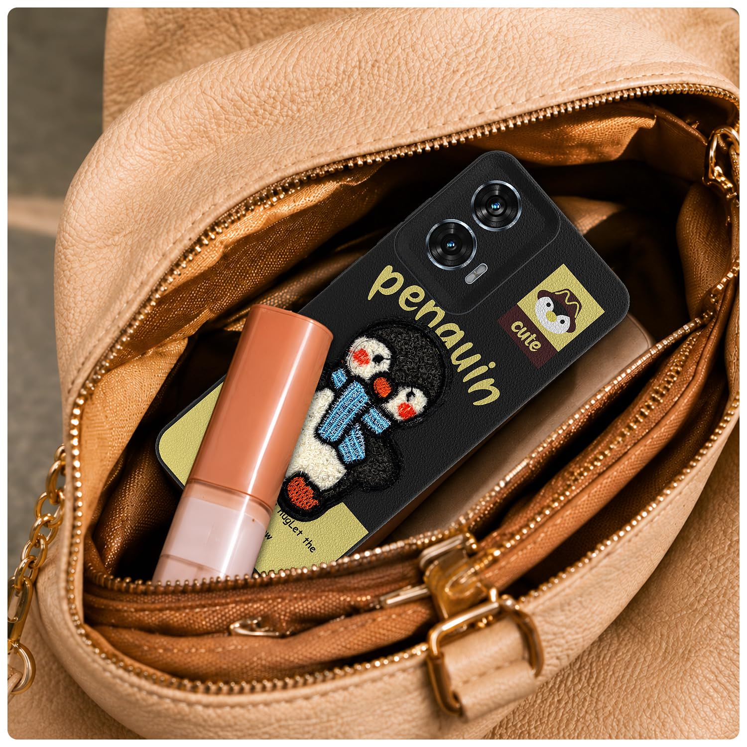 Pikkme black mobile back cover for Moto Edge 50 Fusion/G96 5G – photo 5