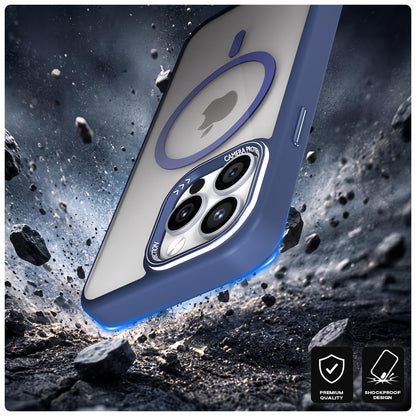 iPhone 15 Pro MagSafe phone cover in blue mag-safe by Pikkme – photo 6