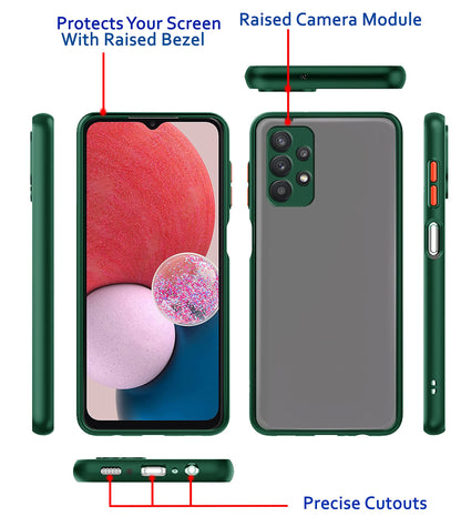 Samsung A13 4G Hybrid mobile cover in green by Pikkme – photo 2