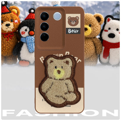 Pikkme brown mobile back cover for Vivo V27/V27 Pro 5G – photo 7