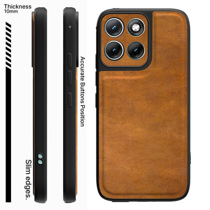 Pikkme brown mobile back cover for Moto Edge 70 Fusion 5G – photo 3