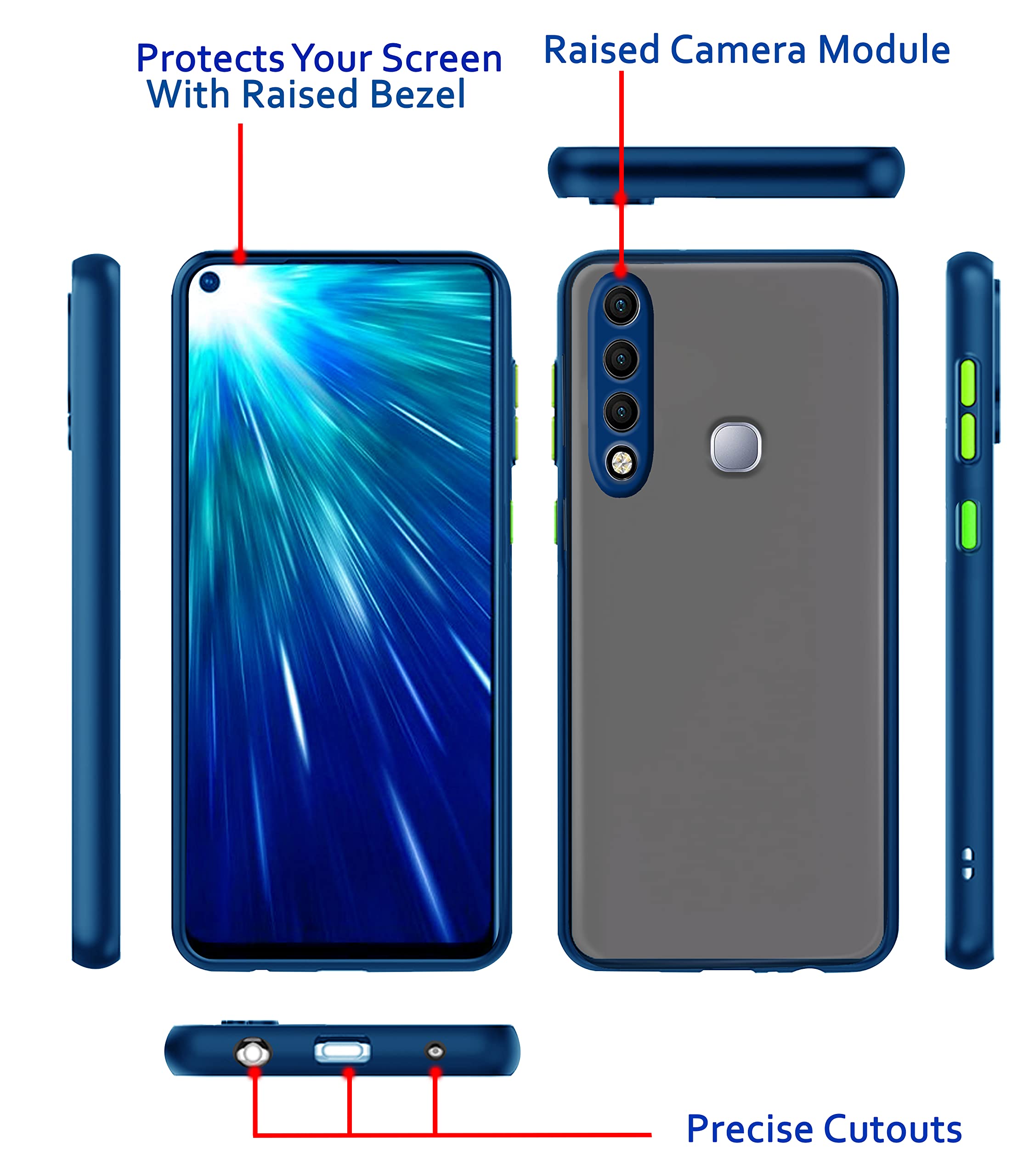 Pikkme Vivo Z1 Pro blue mobile cover – photo 3