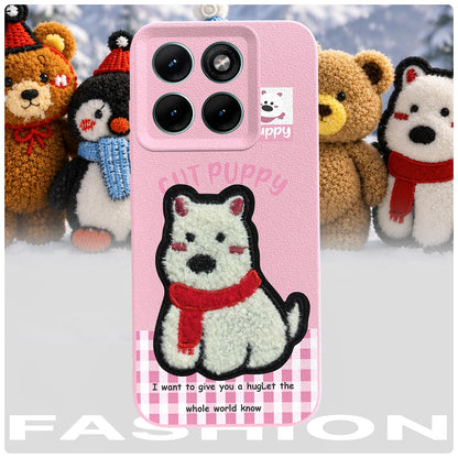 Pikkme Moto Edge 70 Fusion 5G Plush Patch pink phone cover – photo 7