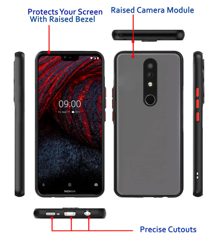 Pikkme Nokia 6.1 Plus/6.1 black mobile back cover – photo 4