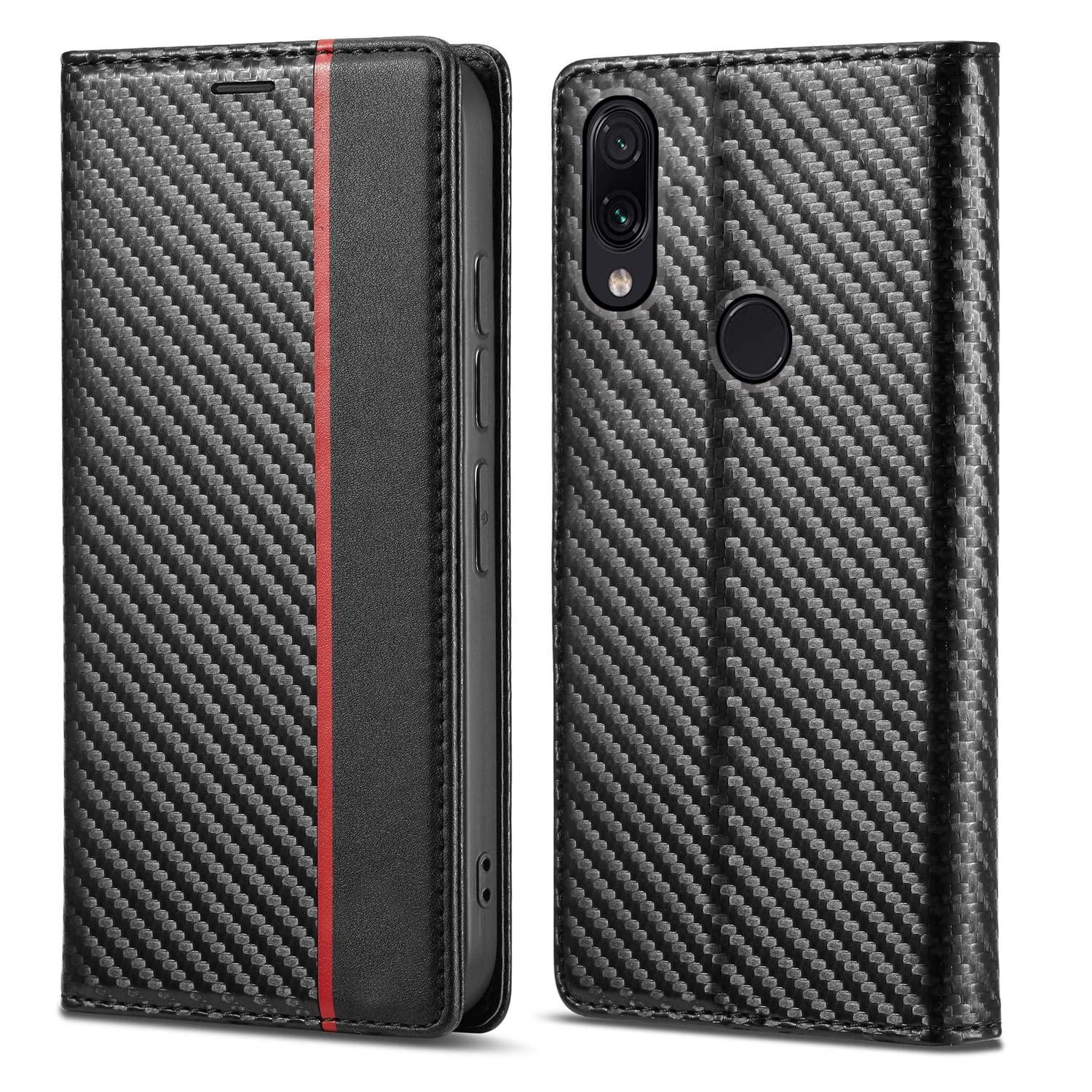 Black Wallet flip case for Redmi Note 7/Note 7 Pro/Note 7s – Pikkme