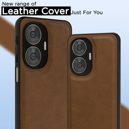 Realme C55/Narzo N55 Leather mobile cover in brown by Pikkme – photo 7