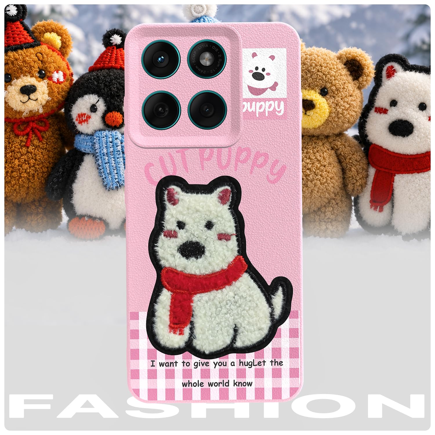 Pikkme Moto Edge 60/Edge 60 Fusion 5G pink back cover – photo 7