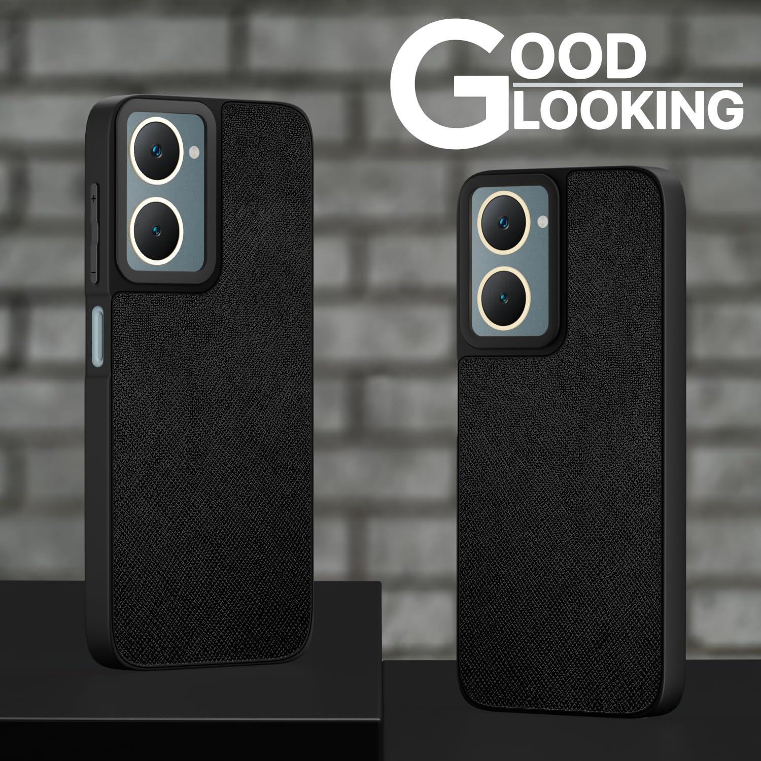 iQOO Z9 Lite 5G/Vivo T3 Lite 5G/Vivo Y18/Y18e/Y03 back cover in black by Pikkme – photo 5