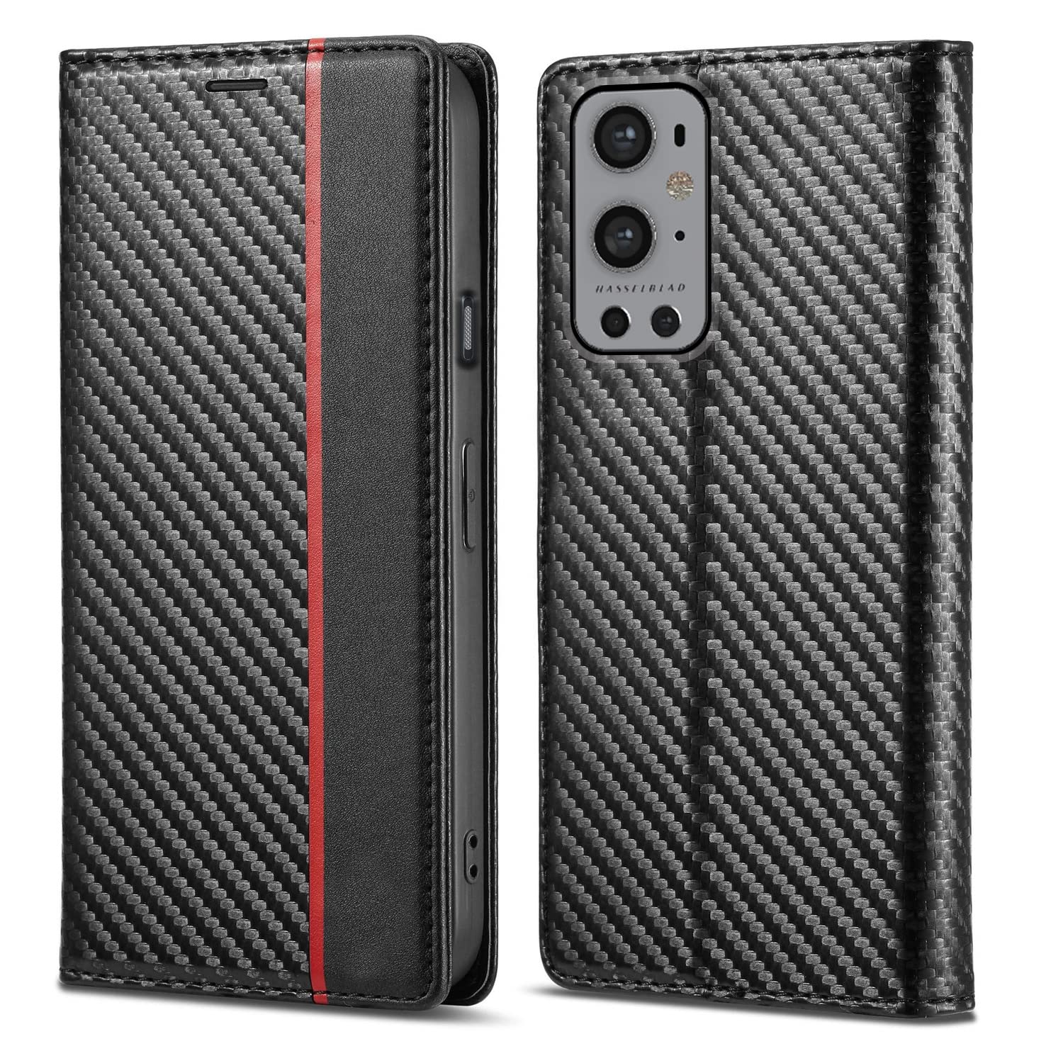 Pikkme black Wallet flip case for OnePlus 9 Pro