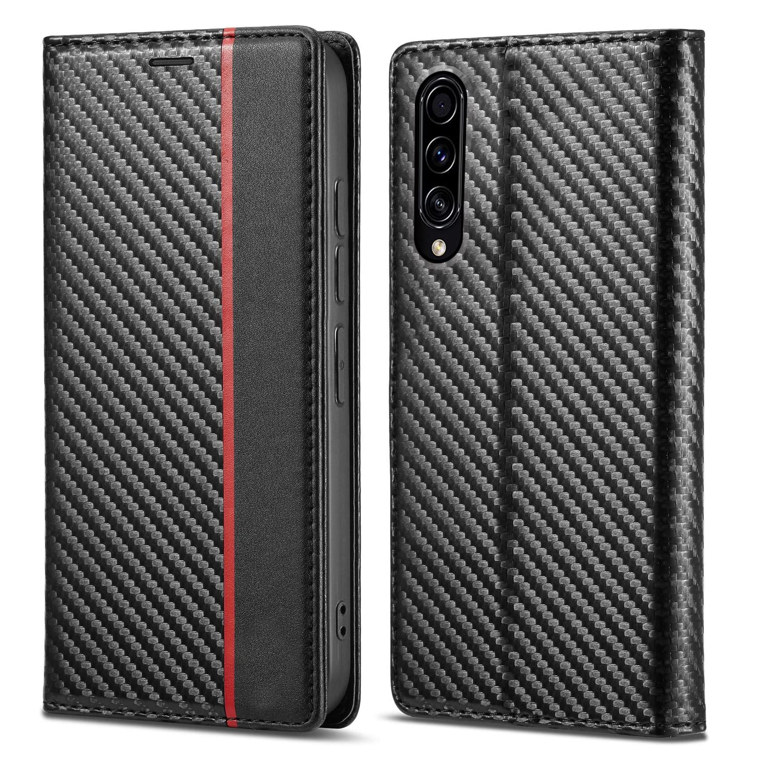 Pikkme Samsung A50/A50s/A30s black flip case