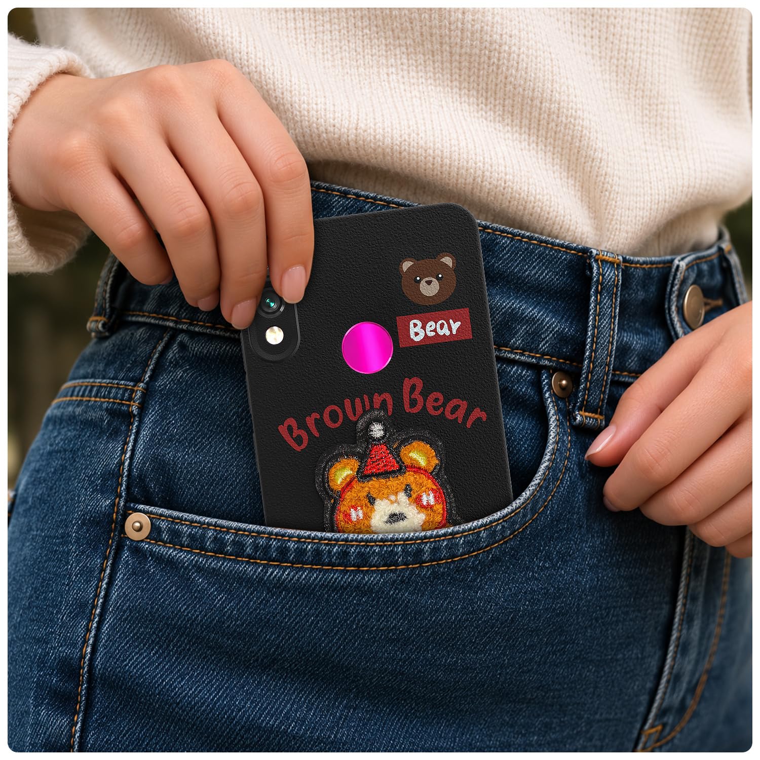 Pikkme Redmi Note 7 Pro/Note 7/Note 7s Plush Patch cherry back cover – photo 4