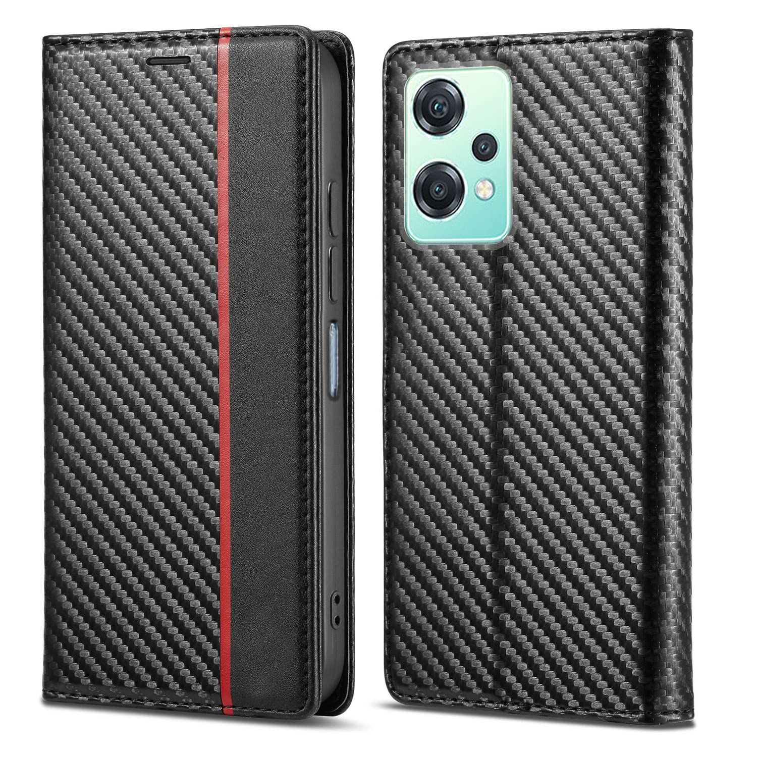 OnePlus Nord CE 2 Lite 5G Wallet flip case in black by Pikkme