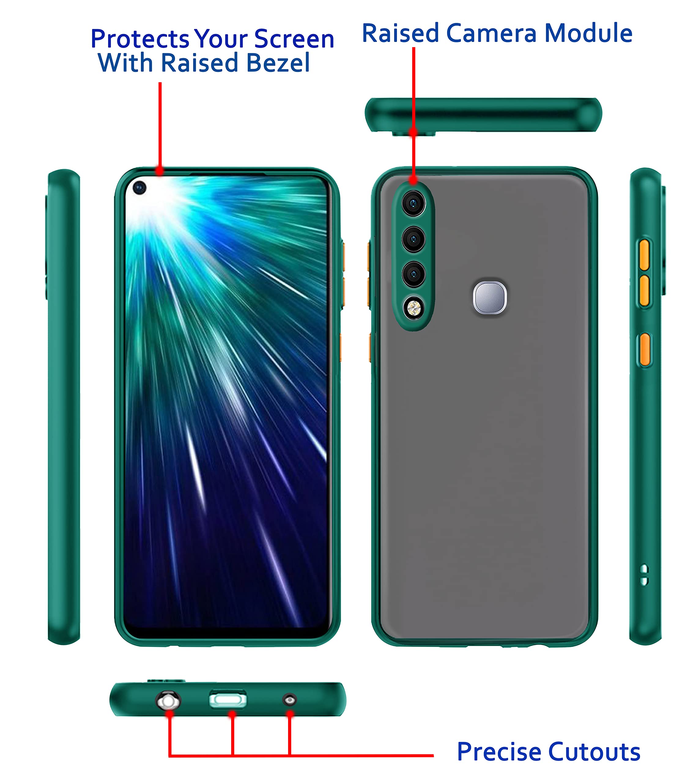 Pikkme green phone cover for Vivo Z1 Pro – photo 3