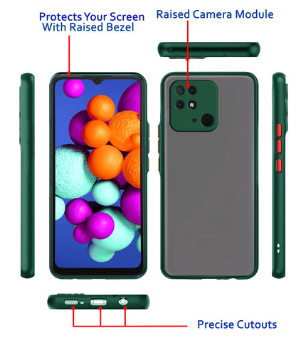 Pikkme green Hybrid back cover for Redmi 10 – photo 3