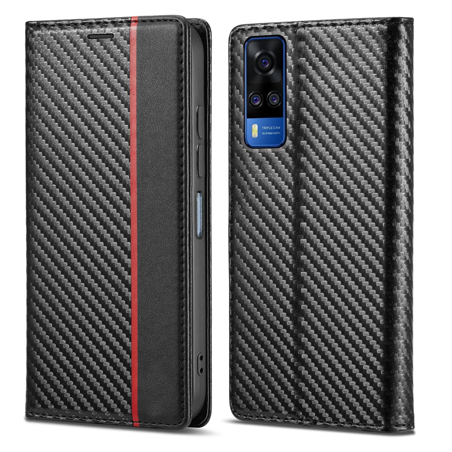 Black flip cover for Vivo Y51 – Pikkme