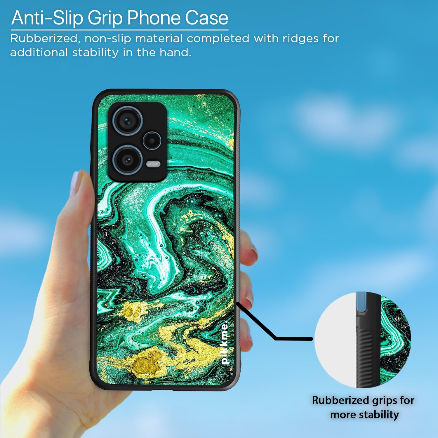 Redmi Note 12 Pro Plus 5G Hybrid mobile cover by Pikkme – photo 5