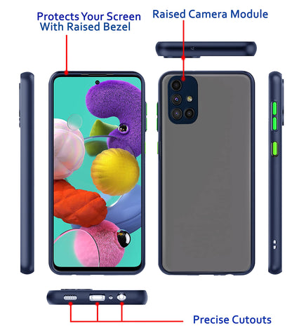 Blue phone cover for Samsung A51 – Pikkme – photo 3