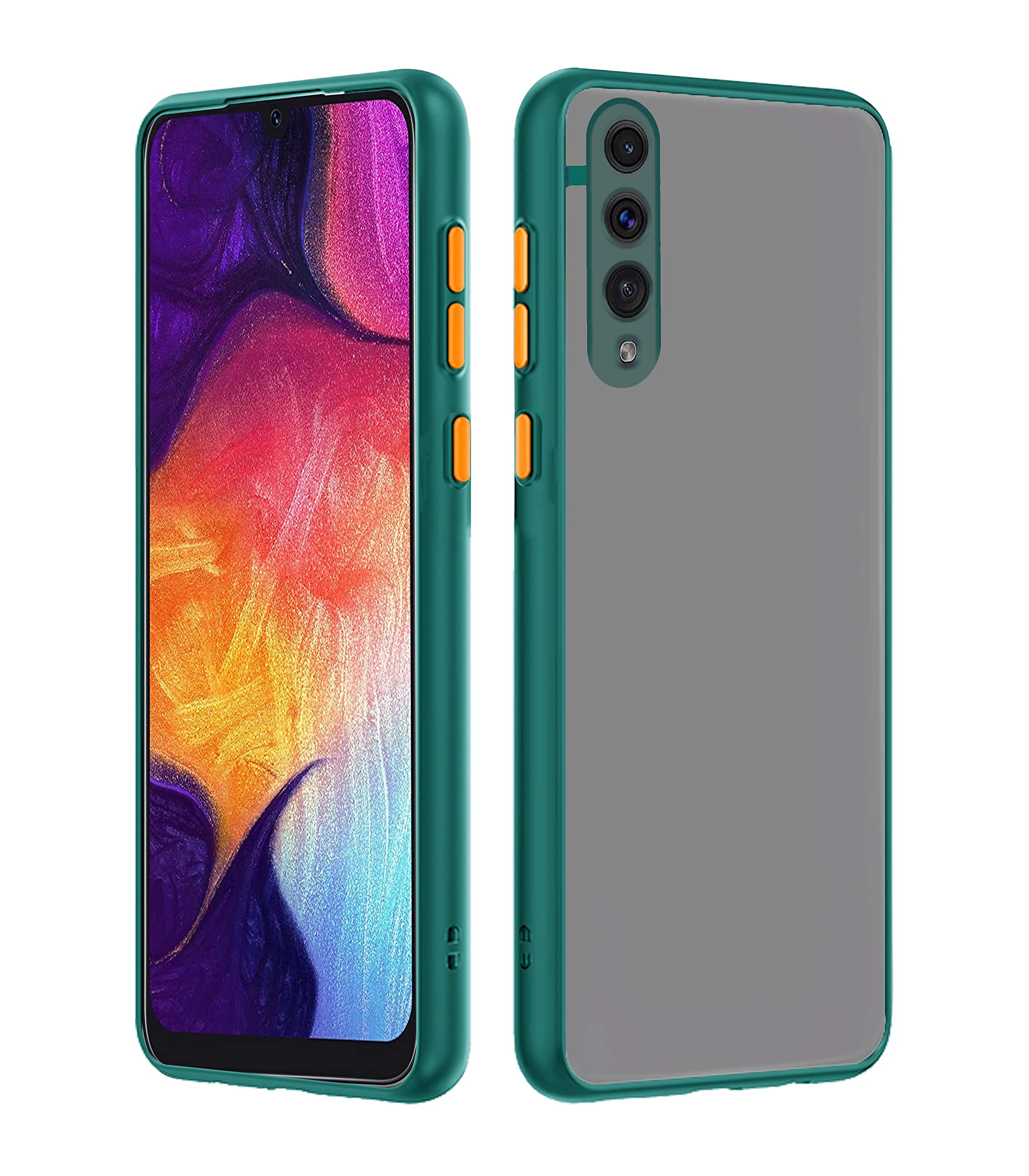Pikkme green back cover for Samsung A50/A50s/A30s