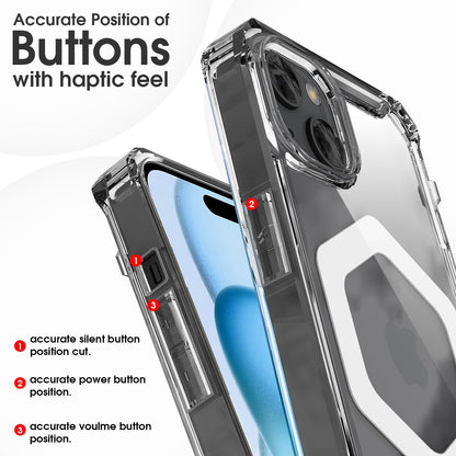 Pikkme iPhone 15 transparent mag-safe back cover – photo 5