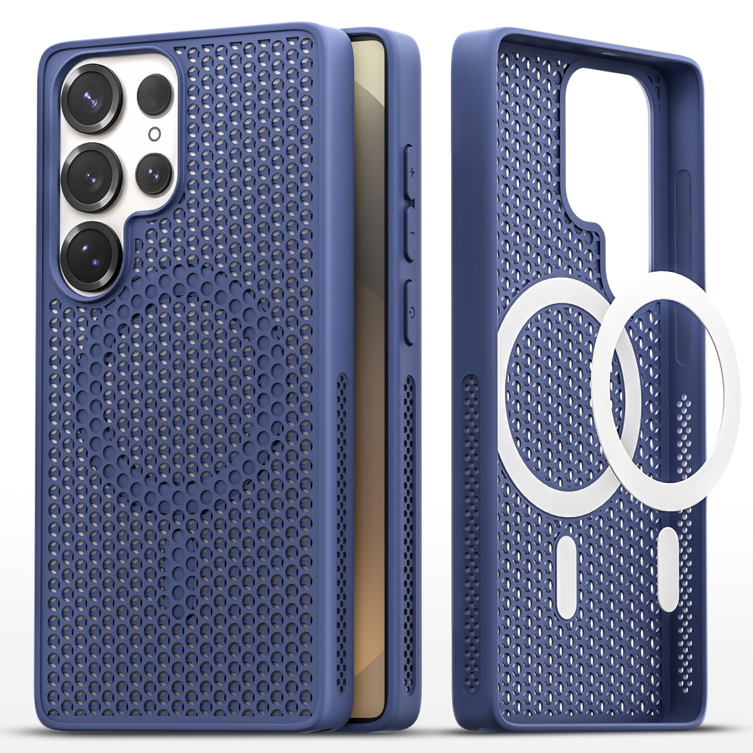 Blue phone cover for Samsung S25 Ultra 5G – Pikkme