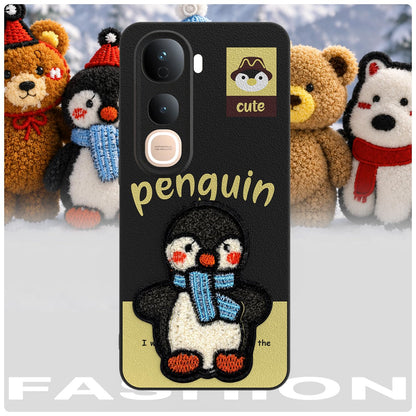 Pikkme black Plush Patch back cover for Vivo Y400 Pro 5G – photo 7