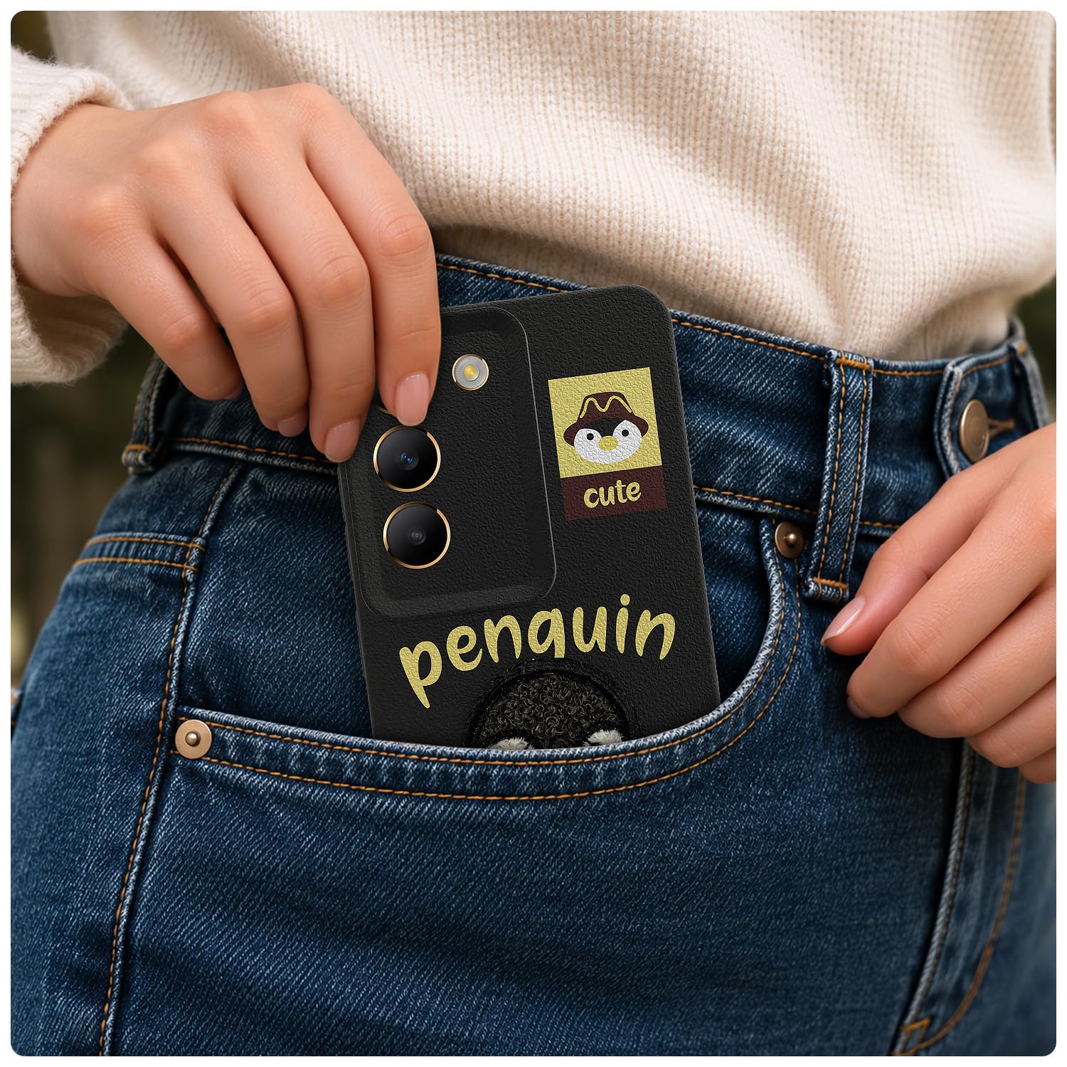 Pikkme Vivo Y100 5G black back cover – photo 4