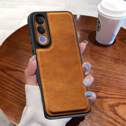 Vivo V70 FE 5G Leather mobile cover in brown by Pikkme – photo 7