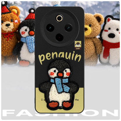 Pikkme black Plush Patch mobile back cover for Vivo T4/iQOO Z10 5G – photo 7