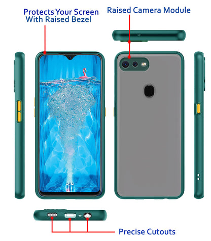 Oppo F9 Pro/Realme 2 Pro/Realme U1 back cover in green by Pikkme – photo 3