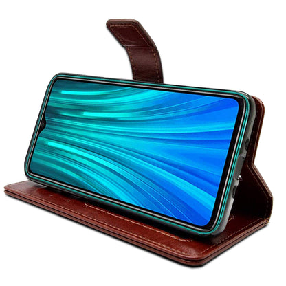 Pikkme Poco M2 Wallet brown flip case – photo 2