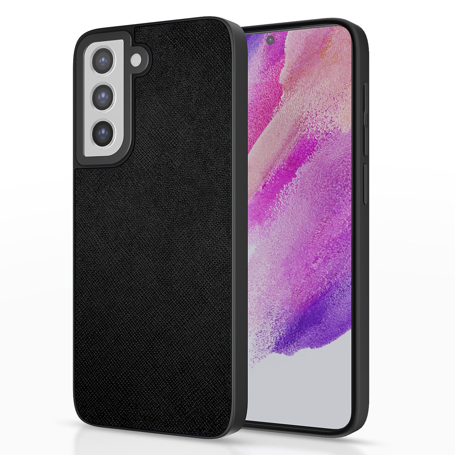 Black back cover for Samsung S21 FE 5G – Pikkme