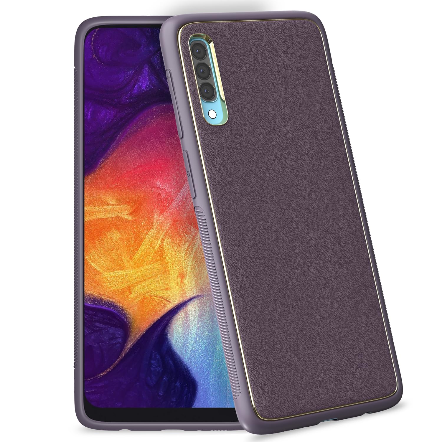 Purple Chrome mobile cover for Samsung A50/A50s/A30s – Pikkme