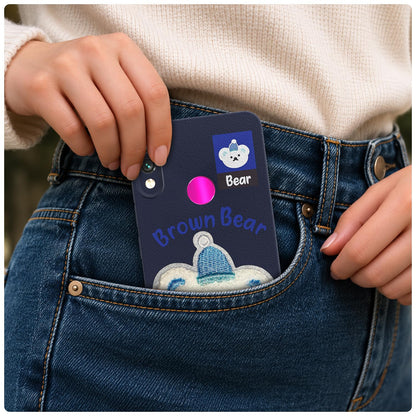 Blue Plush Patch mobile back cover for Redmi Note 7 Pro/Note 7/Note 7s – Pikkme – photo 4