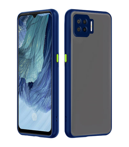 Pikkme Oppo F17 Hybrid blue back cover
