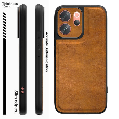 Pikkme Vivo V70 5G brown mobile back cover – photo 3