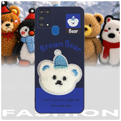 Pikkme blue Plush Patch back cover for Samsung M31/F41/M31 Prime – photo 7
