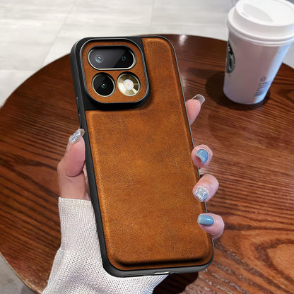 Pikkme Realme 16 Pro 5G Leather brown back cover – photo 7