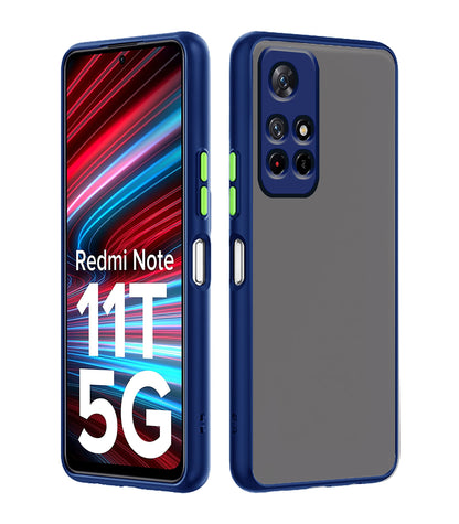 Pikkme blue mobile back cover for Redmi Note 11T/Poco M4 Pro 5G